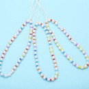 pearl DIY mobile phone chain color beaded mobile phone lanyard wholesalepicture12