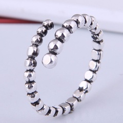Koreanische Mode Spleißen Perlen einfacher offener Ring