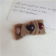Autumn and winter new woolen Pearl geometric square hairpin wholesalepicture16