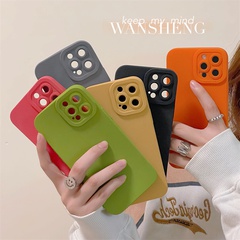 autumn and winter warm color series matte couple soft shell for iphone wholesale