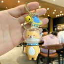 Acrylic Keychain Pendant Small Gift Cartoon Silicone Doll Cute Bag Ornament Car Key Chain Wholesalepicture9