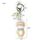 Acrylic Keychain Pendant Small Gift Cartoon Silicone Doll Cute Bag Ornament Car Key Chain Wholesalepicture11