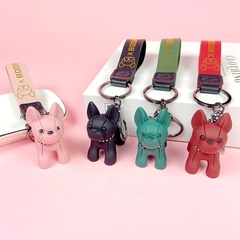 Pendentif de sac mignon coréen de porte-clés de chien de dessin animé créatif