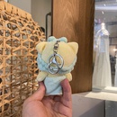 Cute plush keychain cartoon accessories creative doll school bag pendant doll car key chainpicture8