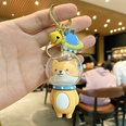 Acrylic Keychain Pendant Small Gift Cartoon Silicone Doll Cute Bag Ornament Car Key Chain Wholesalepicture15