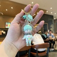 Acrylic Keychain Pendant Small Gift Cartoon Silicone Doll Cute Bag Ornament Car Key Chain Wholesalepicture16