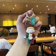Acrylic Keychain Pendant Small Gift Cartoon Silicone Doll Cute Bag Ornament Car Key Chain Wholesalepicture24