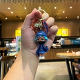 Acrylic Keychain Pendant Small Gift Cartoon Silicone Doll Cute Bag Ornament Car Key Chain Wholesalepicture26