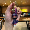 Acrylic Keychain Pendant Small Gift Cartoon Silicone Doll Cute Bag Ornament Car Key Chain Wholesalepicture27