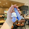 Acrylic Keychain Pendant Small Gift Cartoon Silicone Doll Cute Bag Ornament Car Key Chain Wholesalepicture29
