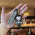 Acrylic Keychain Pendant Small Gift Cartoon Silicone Doll Cute Bag Ornament Car Key Chain Wholesalepicture30
