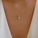 collier d39ananas simple clout de diamants bijoux en grospicture11