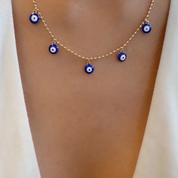 fashion oil dripping devils eyes necklacepicture9