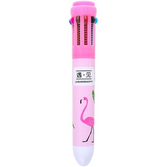 Korean ten-color refill ballpoint pen student multi-function ballpoint pen