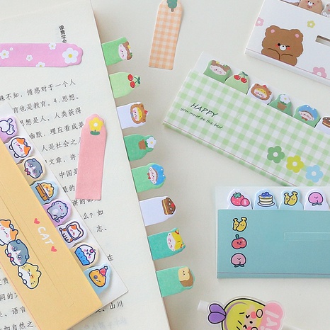 Cute convenient stickers students cats mark note strips NHZE554620's discount tags