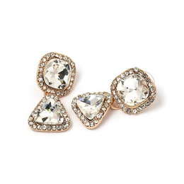new full diamond geometric triangle earrings jewelry European and beautiful women earringspicture9