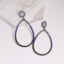 new earrings wholesale European and American glass diamond alloy earringspicture8
