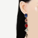 Pendientes de diamantes de aleacin de moda accesorios Pendientes largos de moda de estilo europeopicture21