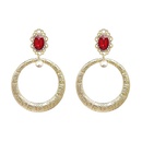 new alloy pattern diamond earrings European and American exaggerated jewelry wholesalepicture15