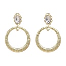 new alloy pattern diamond earrings European and American exaggerated jewelry wholesalepicture19