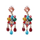 new geometric water drop tassel earrings alloy diamond jewelry wholesalepicture14