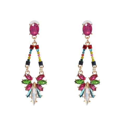 vintage palace color diamond earrings women's earrings wholesale's discount tags