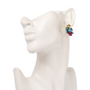 New Color Diamond Retro Stud Earrings Personality Jewelry Womenpicture18