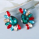 new European and American personality diamond flower shape female earrings wholesalepicture16