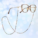 retro ethnic color rice beads peach heart mask chain hanging neck glasses chain antilost mask ropepicture11