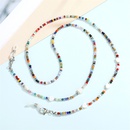 retro ethnic color rice beads peach heart mask chain hanging neck glasses chain antilost mask ropepicture13