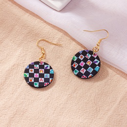 new earrings fashion pattern acrylic earrings trend letter earrings femalepicture11