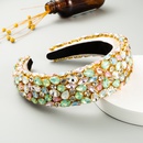 baroque wideedge colored glass diamond shiny fashion headbandpicture11