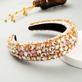 baroque wideedge colored glass diamond shiny fashion headbandpicture17