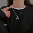 Koreanische Persnlichkeit neue Halskette Br Zirkon mikroeingelegte Legierung Schlsselbeinkettepicture8