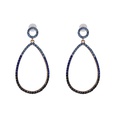 new earrings wholesale European and American glass diamond alloy earringspicture11