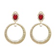 new alloy pattern diamond earrings European and American exaggerated jewelry wholesalepicture20