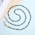 simple ethnic style color rice bead mask chain hanging neck glasses chain small beads antilost mask ropepicture21