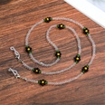 Korean simple rice beads sunflower mask chain lanyard glasses chain transparent bead chain mask ropepicture21