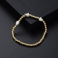 Mode Muschel Herz Stern elastisch Perlen Kupfer eingelegten Zirkon Armband Schmuckpicture13