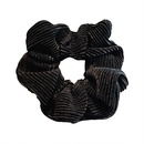 crema patrn grande corbata cuerda cabeza femenina joyera scrunchy anillo de pelopicture9