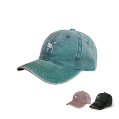 New style peaked cap skull wide-brimmed sunshade baseball cap