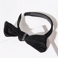 velvet rhinestone headband rhinestone velvet bow black headband