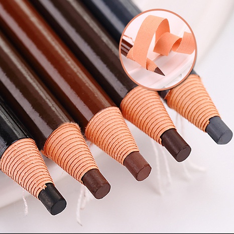 Dibujar línea lápiz de cejas rasgado impermeable lápiz de maquillaje a prueba de sudor al por mayor's discount tags