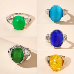 new personality simple resin ring acrylic single rings
