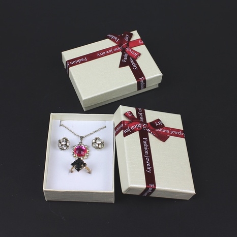 Jewelry Display Earrings Necklace Rings Box NHHOK558101's discount tags