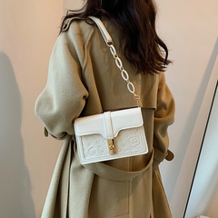 New handbags simple solid color fashion handbags Korean shoulder bag messenger bag