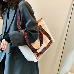Large-capacity bag women fashion canvas bag shoulder bag wholesale