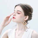 European and American diamond pearl eye earringspicture9