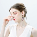European and American fashion fivepointed star earringspicture9