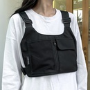 2021 neue trendige Weste Tasche Werkzeug kleiner Rucksack HipHop multifunktionale Brusttaschepicture8
